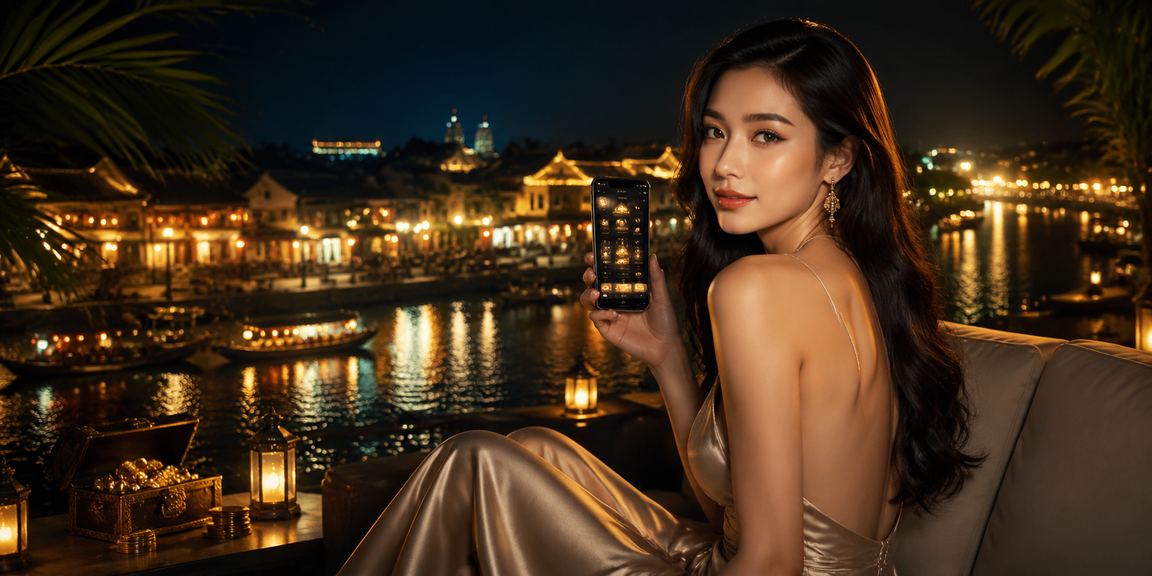Người dùng Huế xem thông tin ưu đãi casino trên điện thoại di động