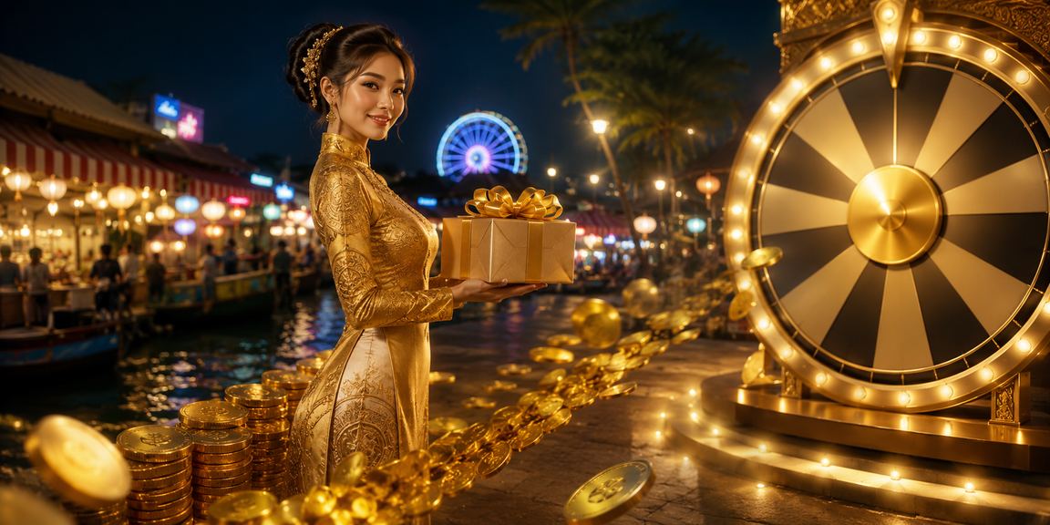 Người dùng tại Phú Quốc tham gia chương trình rút thăm may mắn trên t888
